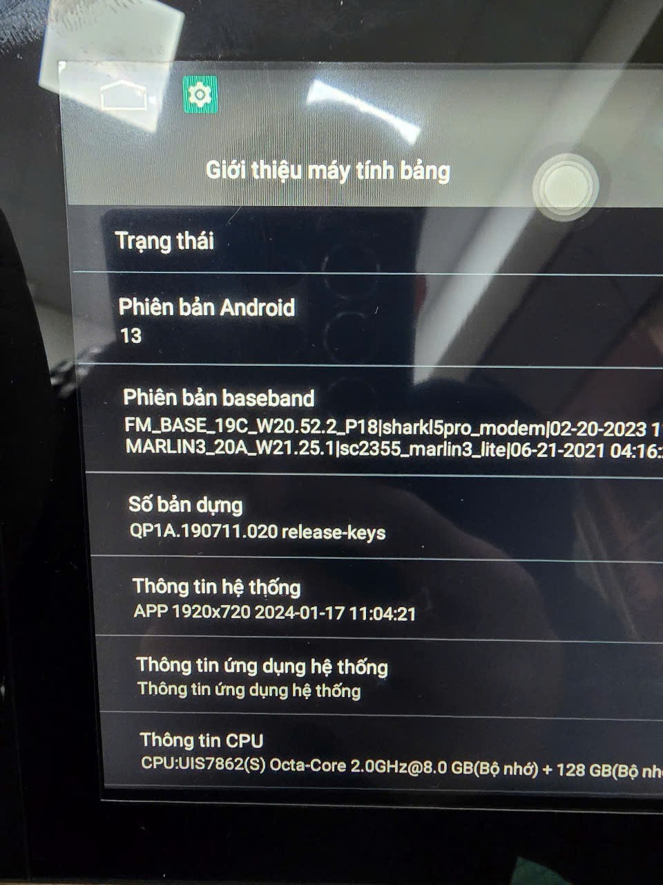 Thông Số Kỹ Thuật Màn Hình Android 12.3 Inch Porsche Cayenne E2