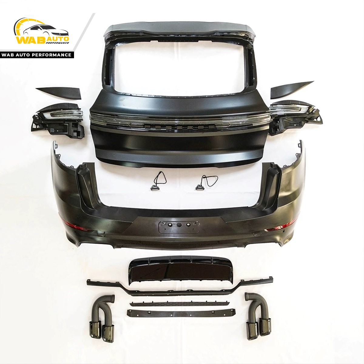 Mẫu Body Kit Nâng Đời Porsche Cayenne E2 Lên E3
