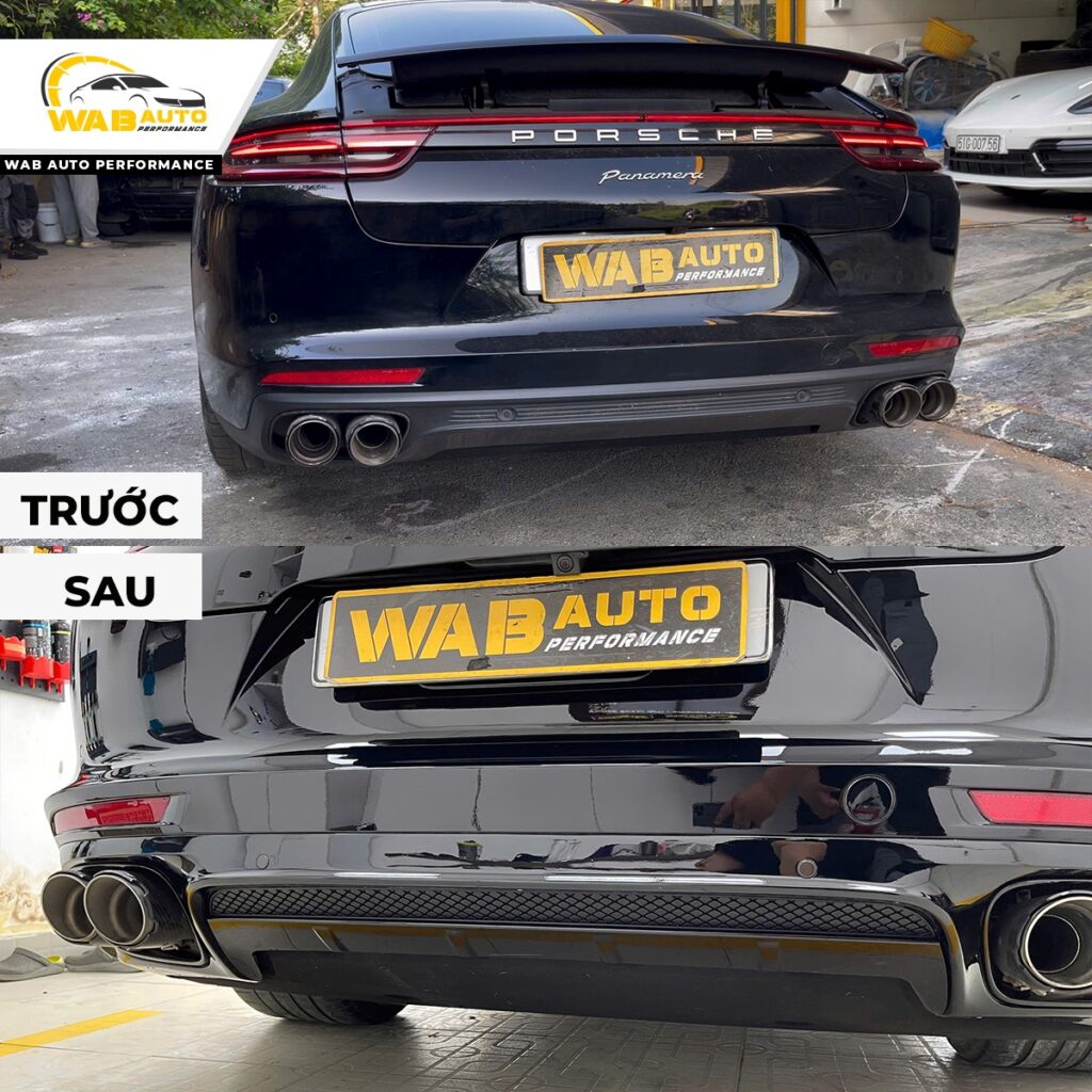 Mẫu Body Kit Nâng Cấp Porsche Panamera Turbo S 971
