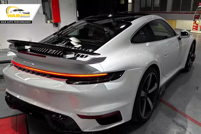 Body Kit Porsche 911 Turbo S Sau Khi Nâng Cấp