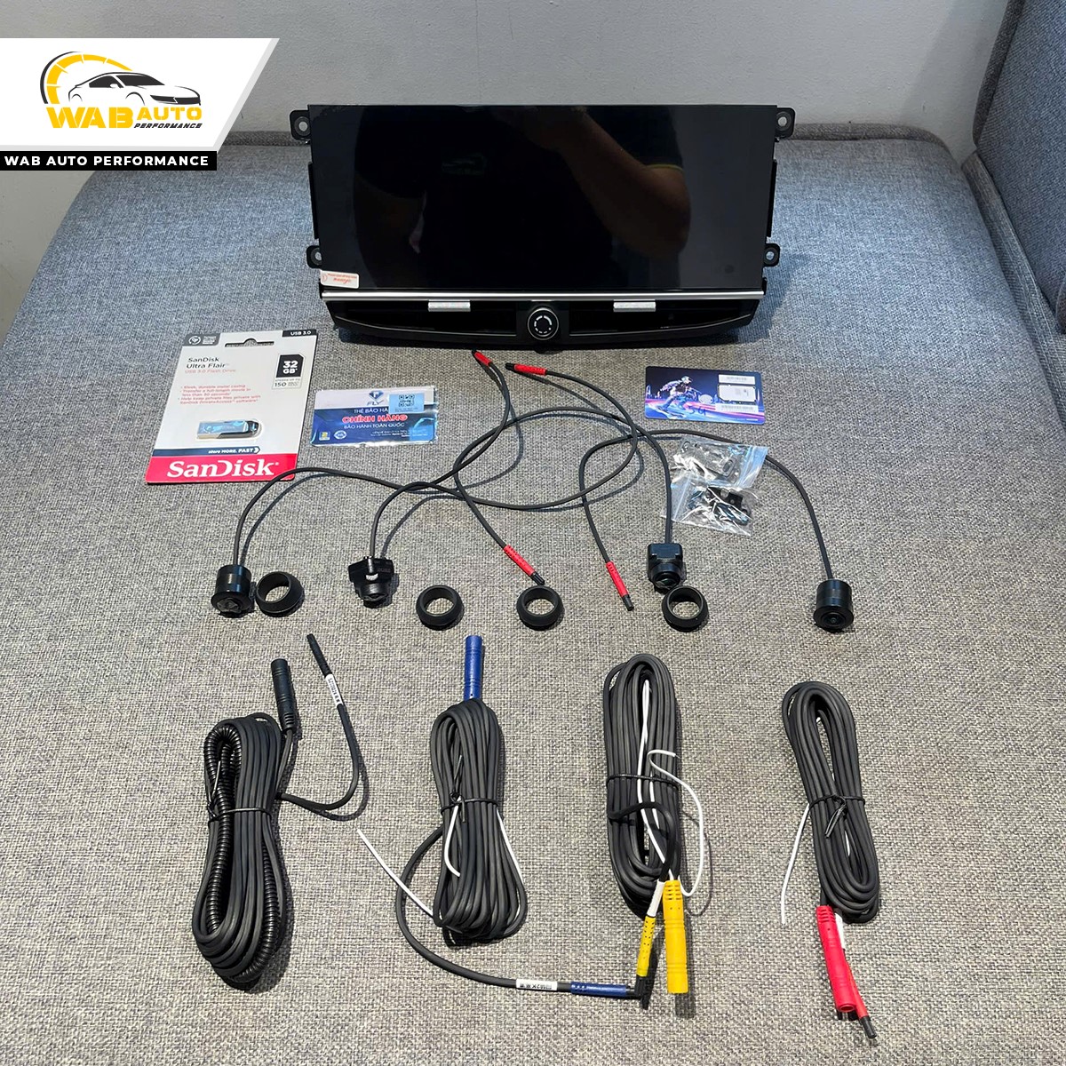 Màn hình Android 12.3 inch siêu nét, thiết kế dành riêng cho Porsche Cayenne 970