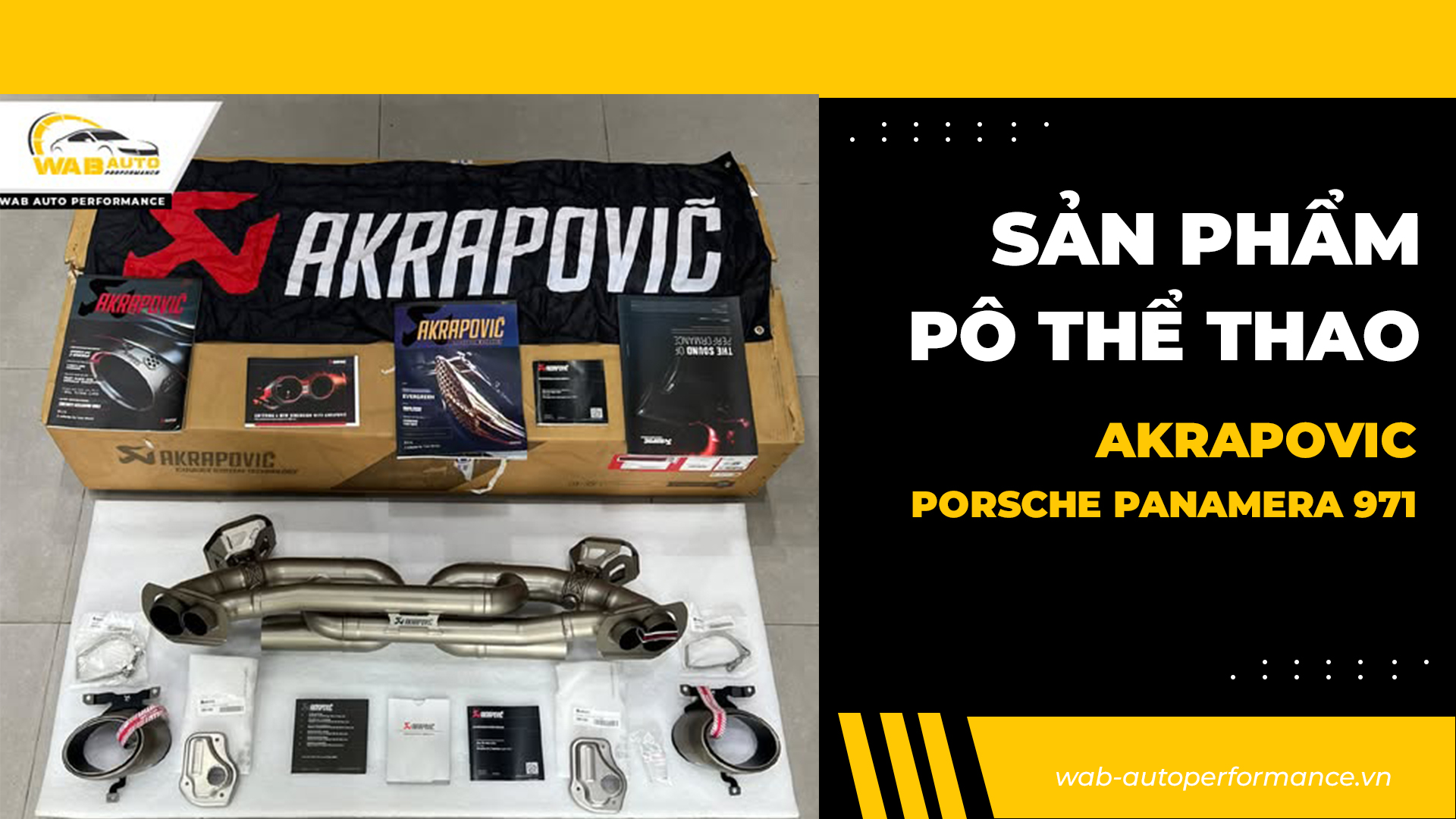 Pô Thể Thao Akrapovic Cho Porsche 911 – 992