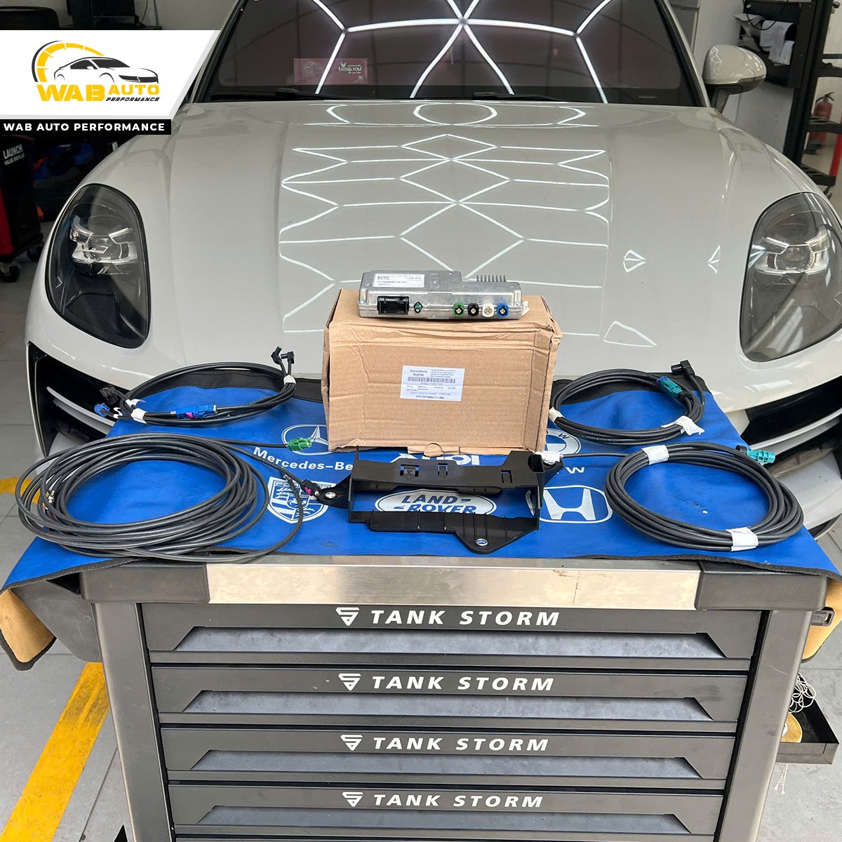 Nâng Cấp Option Camera 360 Nguyên Bản Theo Xe Porsche Macan 2020