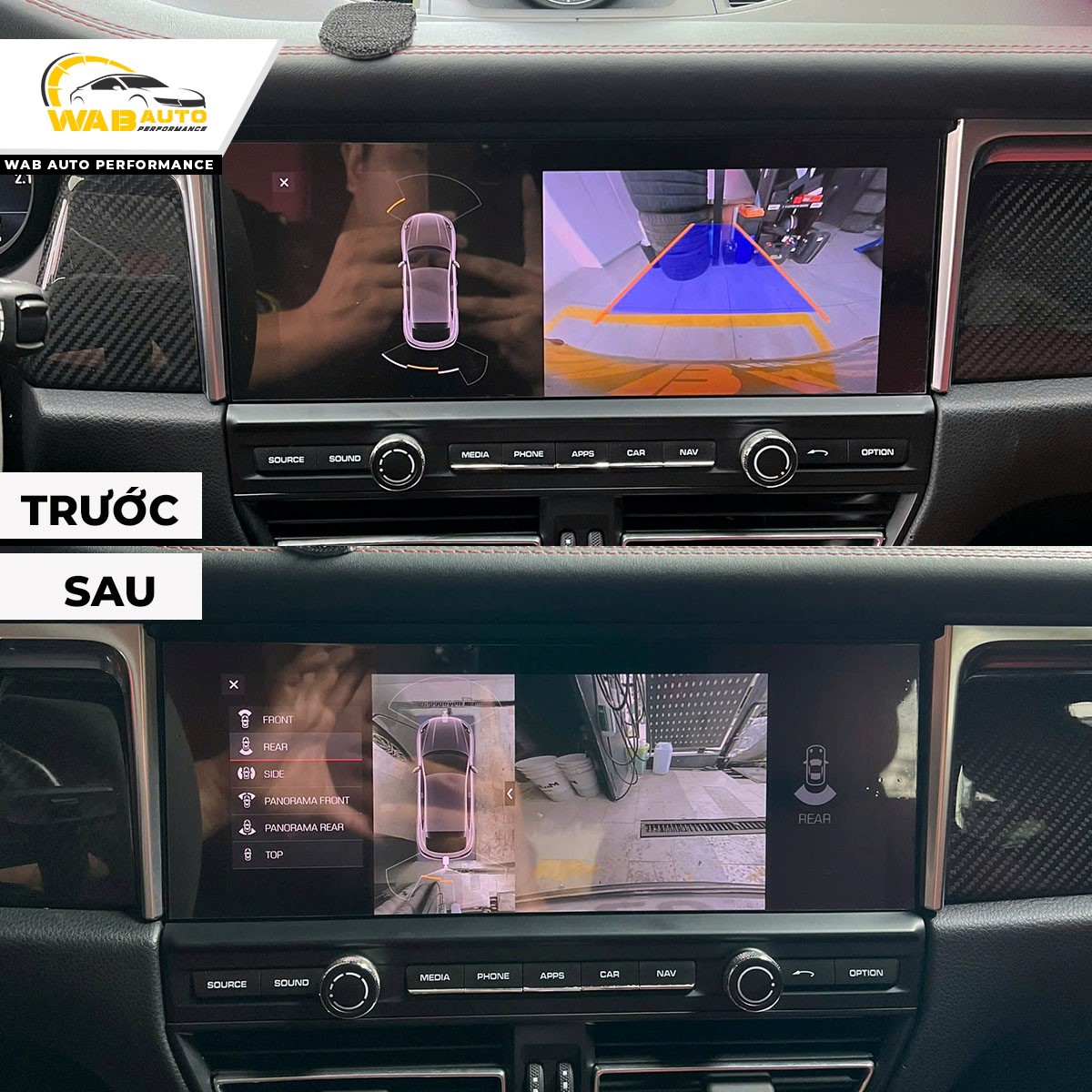 Nâng Cấp Option Camera 360 Nguyên Bản Theo Xe Porsche Macan 2020