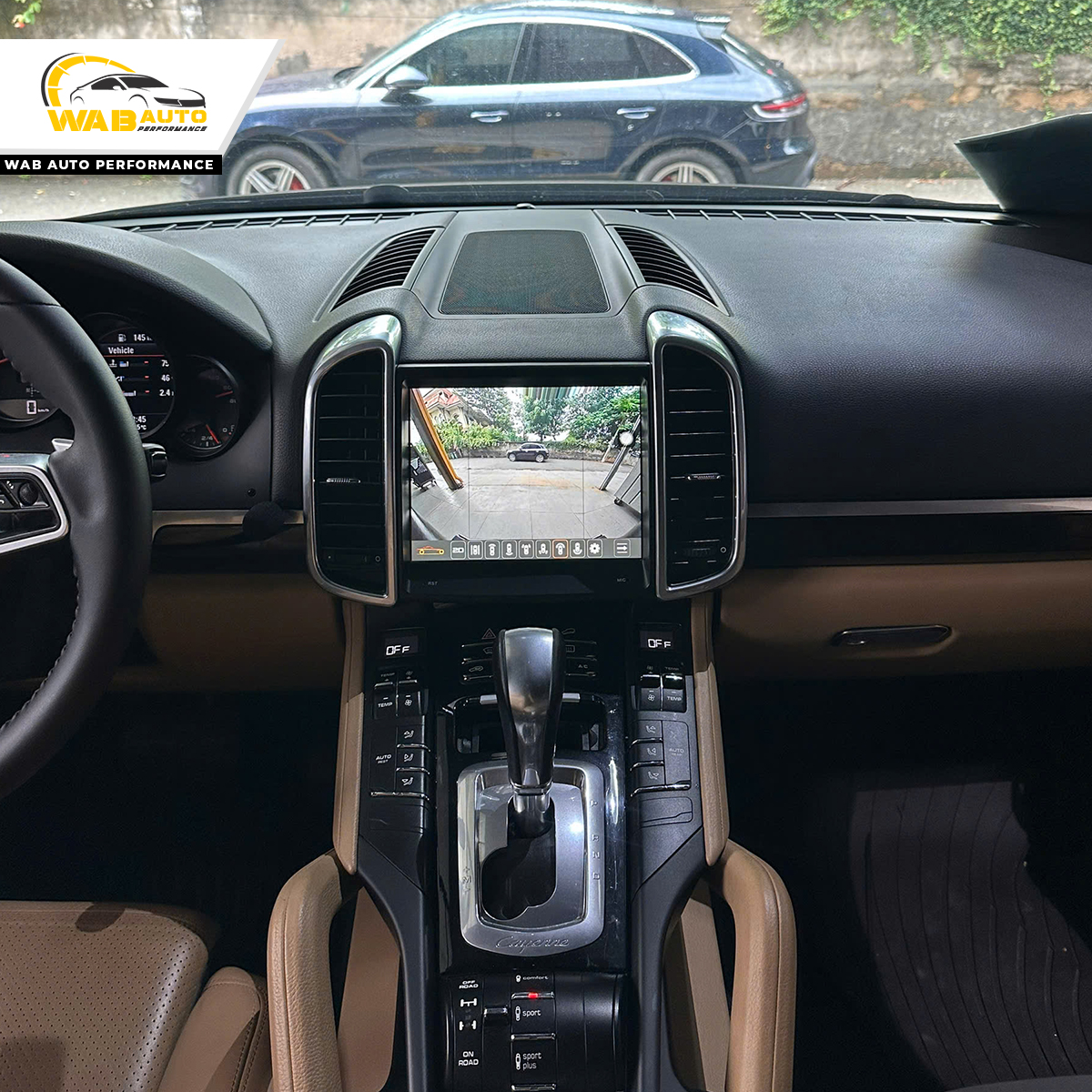 Nâng cấp màn hìn Android Porsche Cayenne 2016 