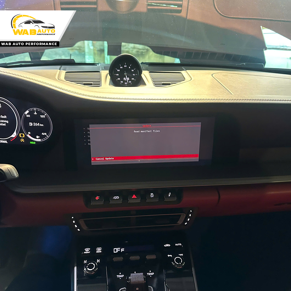 Porsche 911 Model 992 Carrera S 2021 nâng cấp carplay không dây và full màn tại WAB Auto.
