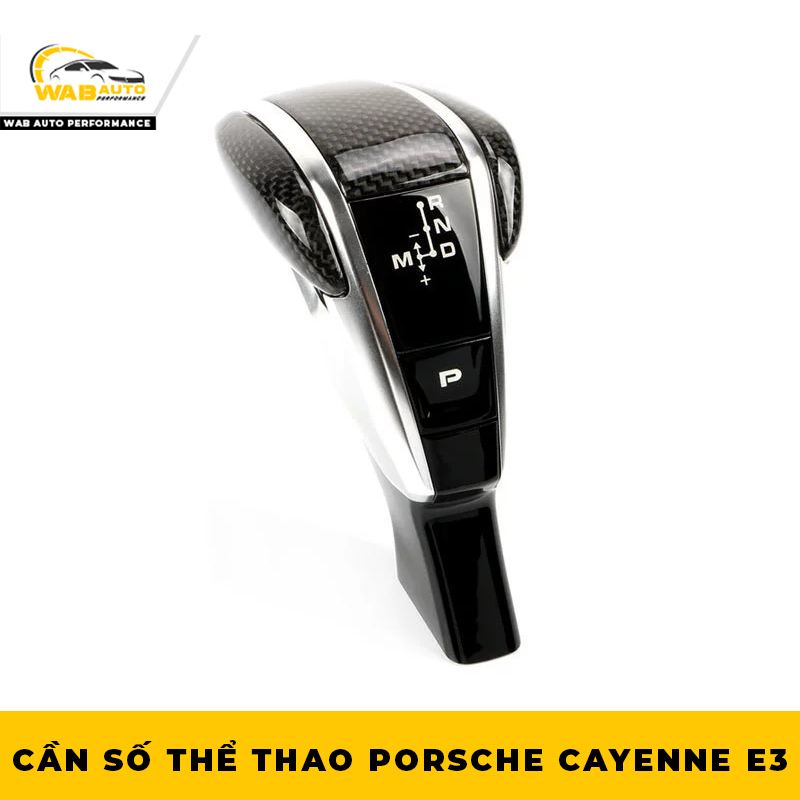 Sản Phẩm Cần Số Thể Thao Porsche Cayenne E3 carbon viền crom