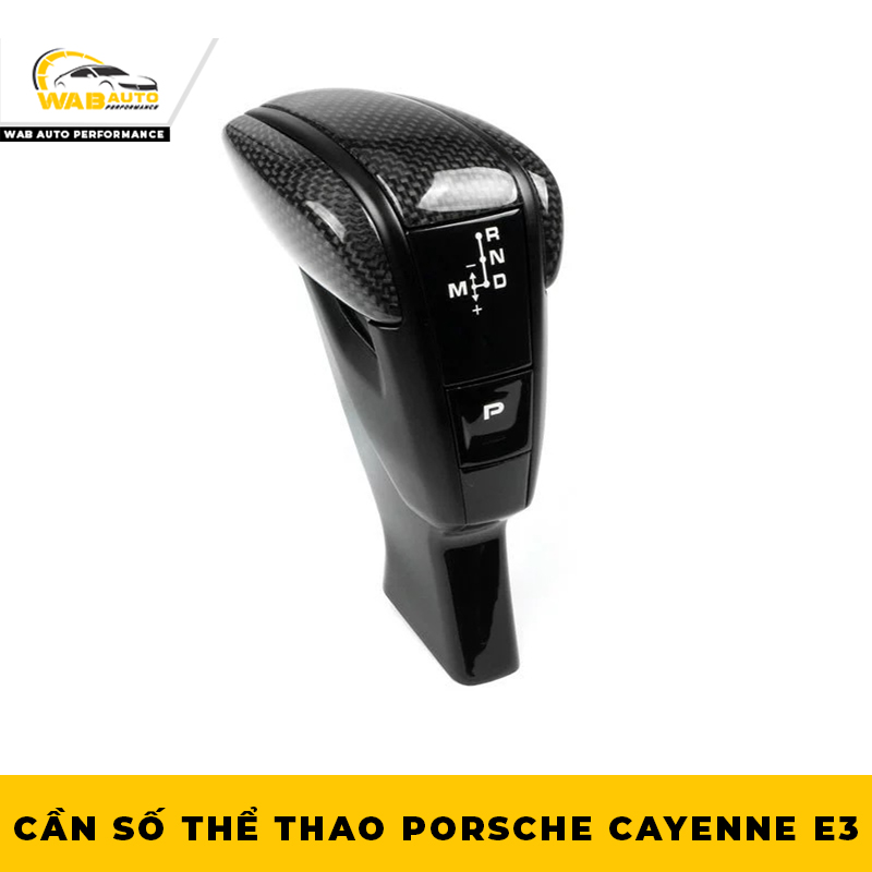 Sản Phẩm Cần Số Thể Thao Porsche Cayenne E3 carbon viền đen