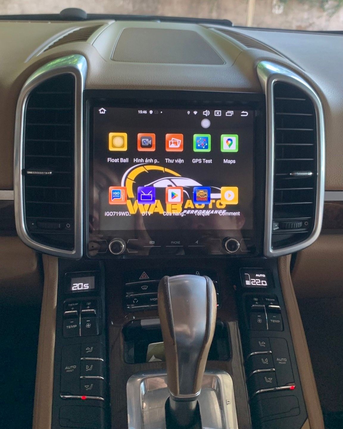 Porsche Cayenne E2 – 2012 Nâng cấp màn hình Android 10.4 inch