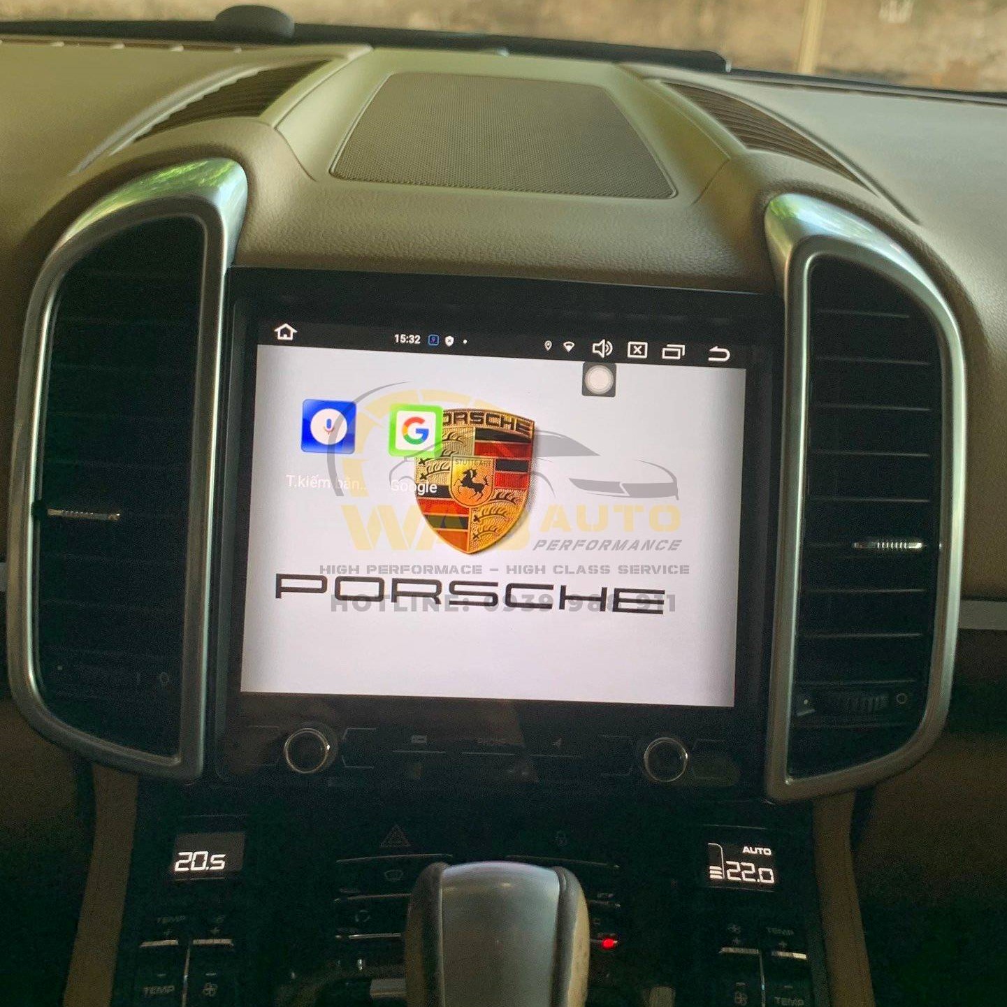 Porsche Cayenne S 92A 2015 nâng cấp màn hình Android 10.4 inch