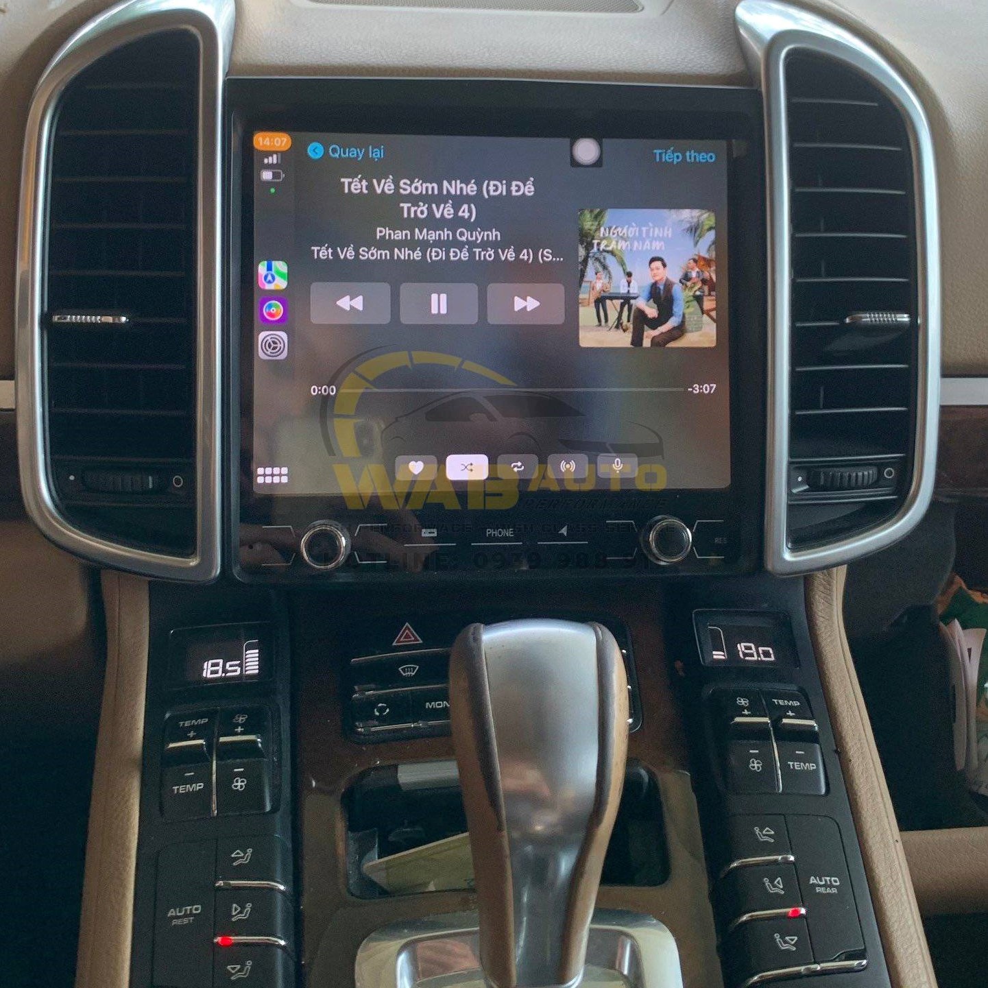 Porsche Cayenne 2013 nâng cấp màn hình Android 10.4inch