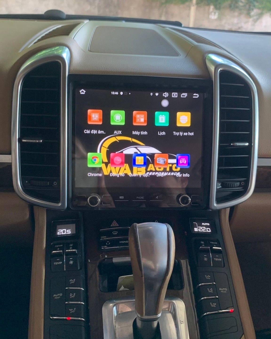 Porsche Cayenne E2 – 2012 Nâng cấp màn hình Android 10.4 inch