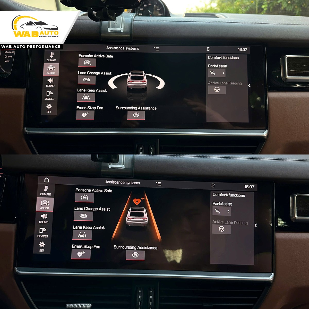 Nâng Cấp Acc Cho Porsche Cayenne 9ya 2021 Tại Wab Auto Performance