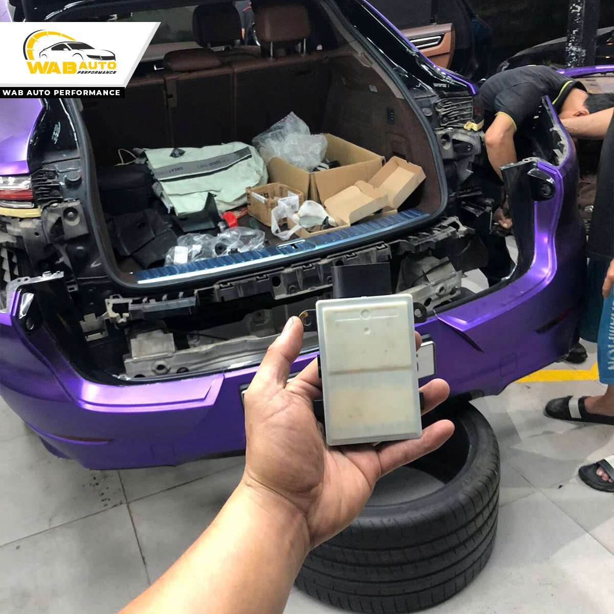 Nâng Cấp Acc Cho Porsche Cayenne 9ya 2021 Tại Wab Auto Performance