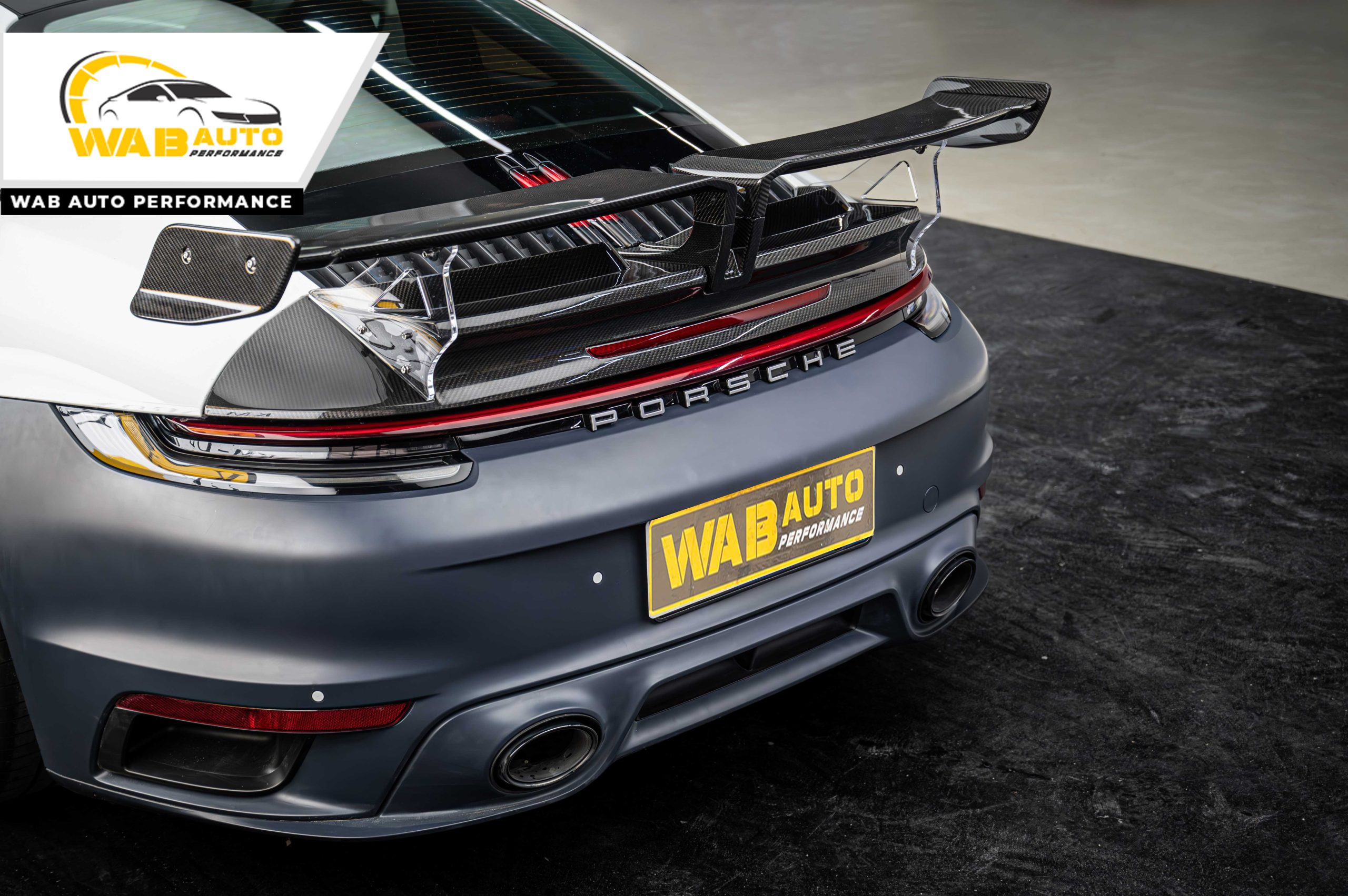 Mẫu Đuôi Gió Thể Thao – Rear Spoiler Porsche 911 Tại Wab Auto